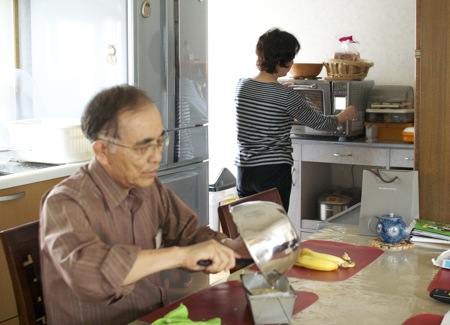 バナナケーキ　沖縄　料理教室